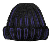 TWO-TONE WOOL AND ALPACA HAT BLACK - Accessories - Outlet | DEHA