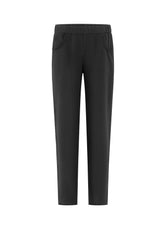 STRETCH COTTON TROUSERS - BLACK - DEHA ESSENTIALS | DEHA