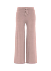 WIDE LEG KNITTED PANTS - PINK - Archive Sale | DEHA
