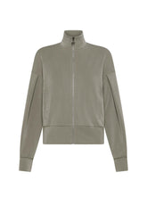 SOFT TOUCH MODAL SWEATSHIRT MIT ZIP GRAU - Strickwaren - Outlet | DEHA