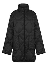 GIACCA LUNGA IMBOTTITURA LEGGERA NERO - BLACK | DEHA