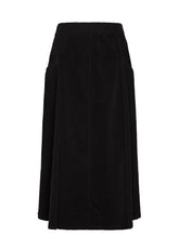 GONNA IN VELLUTO CON PINCES NERO - Archive Sale | DEHA