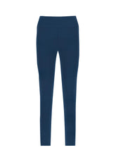 LEGGINGS A VITA ALTA IN JERSEY STRETCH BLU - NIGHT BLUE | DEHA
