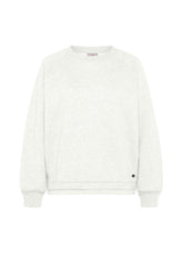 FELPA GIROCOLLO FONDO ELASTICATO BIANCO - Archive Sale | DEHA
