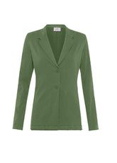 FLEECE BLAZER - GREEN - Archive Sale | DEHA