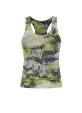 CANOTTA IN MICROFIBRA CON STAMPA ALLOVER OTHER - Canotte e Reggiseni sportivi | DEHA
