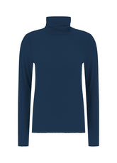 HIGH NECK LONG-SLEEVE T-SHIRT IN CASHMERE BLEND - - T-shirts - Outlet | DEHA