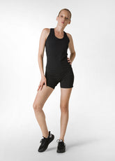 RACERBACK-TANK TOP AUS STRETCH-JERSEY, SCHWARZ - BLACK | DEHA