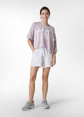 FRENCH TERRY SHORTS - WHITE - DEHA ESSENTIALS | DEHA