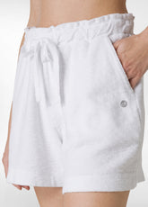FRENCH TERRY SHORTS - WHITE - WHITE | DEHA