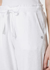 FRENCH TERRY JOGGER PANTS - WHITE - WHITE | DEHA